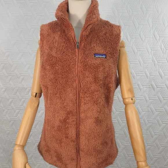 Patagonia Jackets & Blazers - Patagonia Los Gatos Vest NWT Womens Large Century Pink High Pile Fleece Full Zip